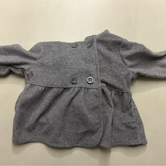 Carters grey pea style jacket with black/red detailing on sleeves and hood - Picture 4 of 9